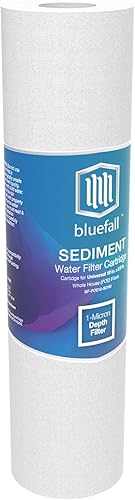 Miniatura 6 de Filtro de sedimentos de 1 micra de 10 x 2.5 pulgadas, filtro de agua para toda la casa, cartucho de repuesto de filtro de agua de sedimentos