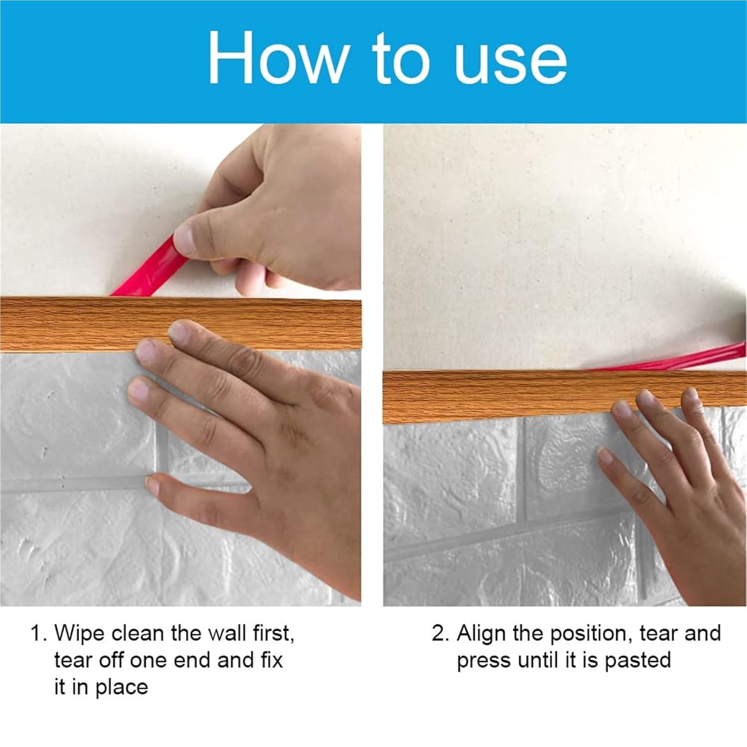 Extra Wide Floor Transition Strip，Vinyl Transition Strip For Flooring，Width 3 Inch，Multi Functional Floor Gap Masking Strip, Suitable For Multiple Places Such As Corners, Door Frames, Etc.(Style 7,3 m