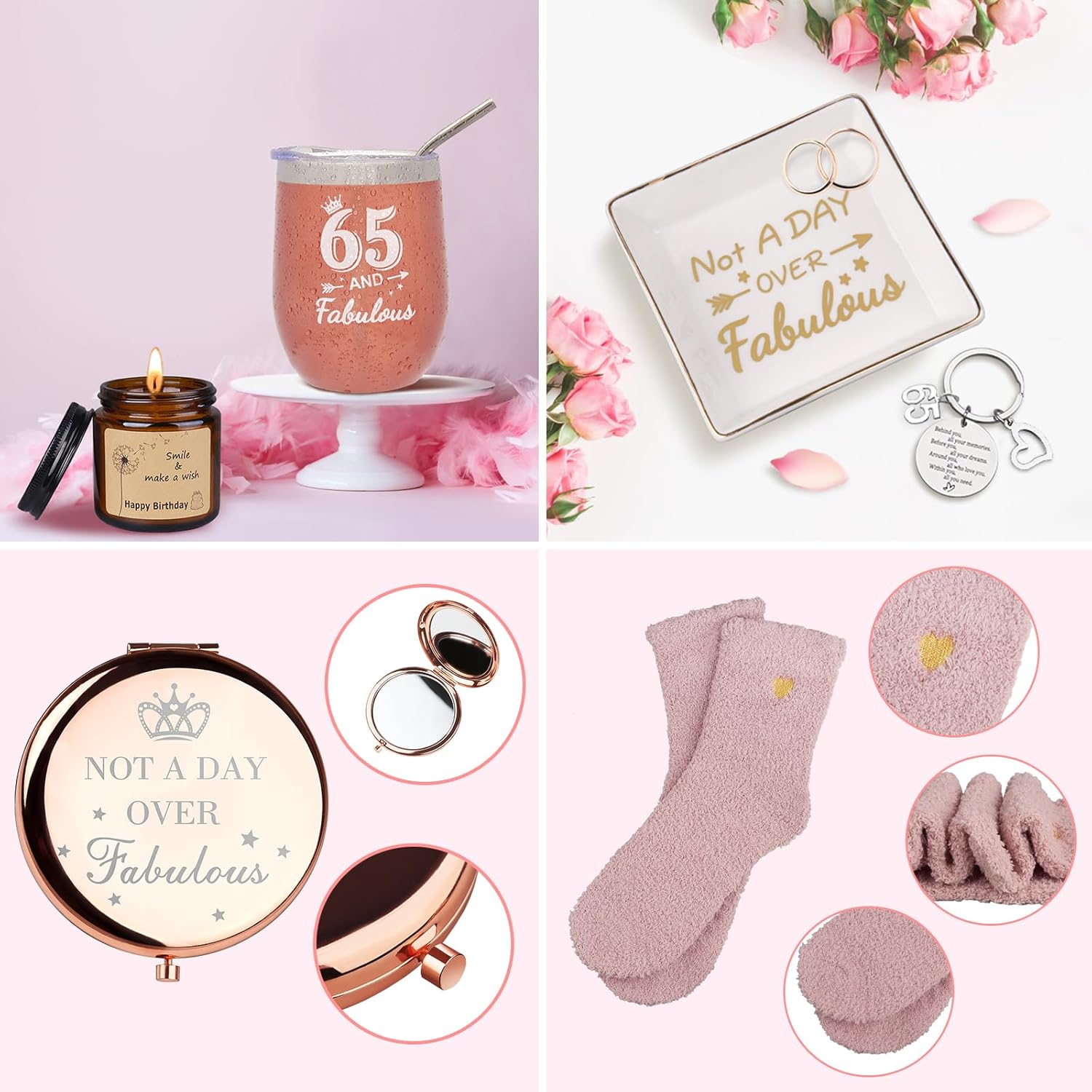 65th Birthday Gifts For Women, Happy 65th Birthday Gifts For Her Best Friend Mom Sister Wife Turning 65, Gift For 65 Year Old Woman Birthday Unique, Funny Birthday Gift Box Ideas - Image 3