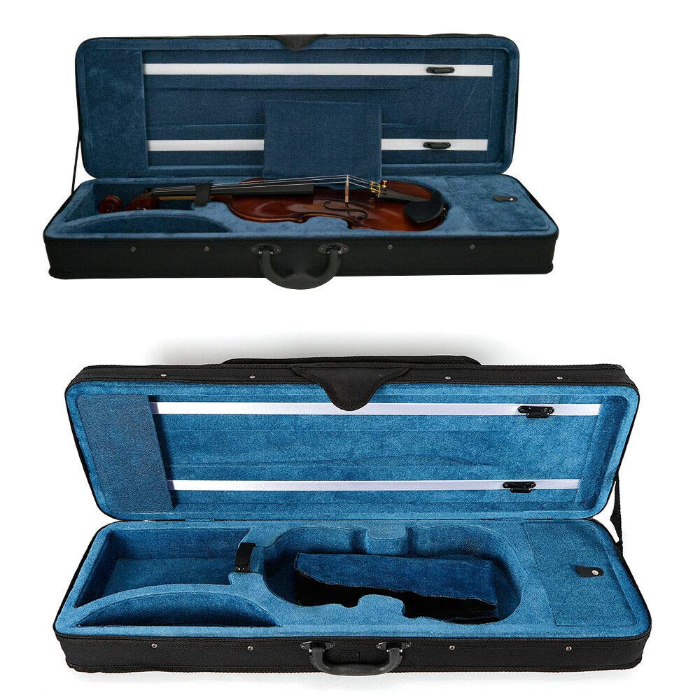 Kaibrite 4/4 Geigenkoffer mit Rucksackriemen, Violinenkoffer für Violine