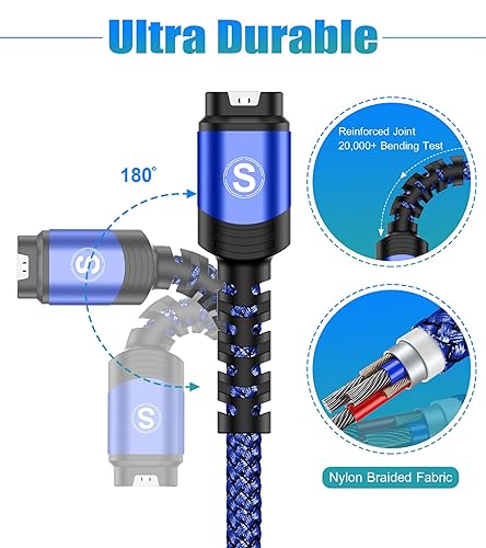 Miniatura 3 de Garmin - Cable cargador de reloj 2 unidades, 4 pies compatible con Garmin Fenix 5 5S 5X 6 6S 6X Plus Pro 7 7S 7X, Forerunner 945 45 45S 245 Music,