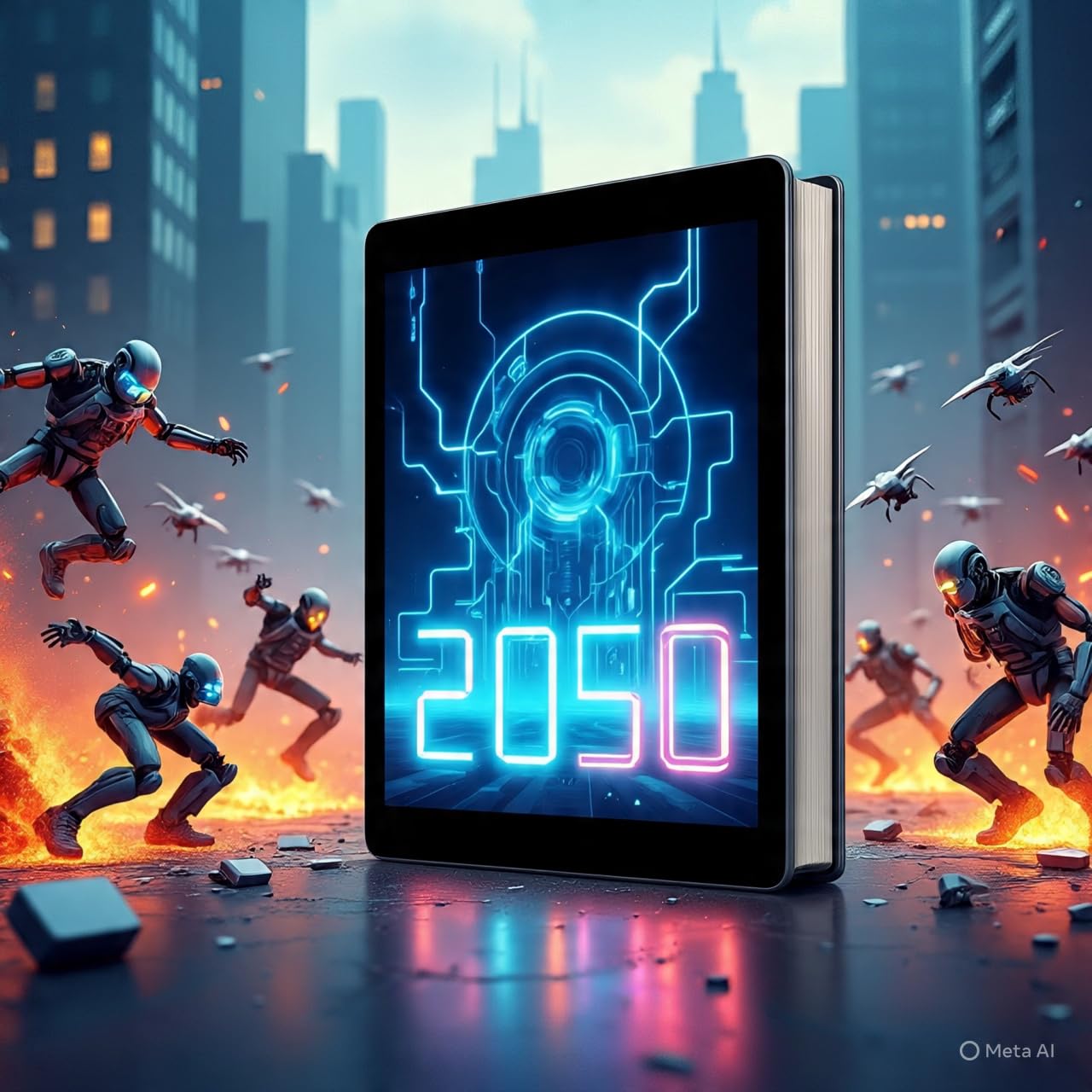 YO INTELIGENCIA ARTIFICIAL: DIOSA DEL CAOS 2050 (Spanish Edition)