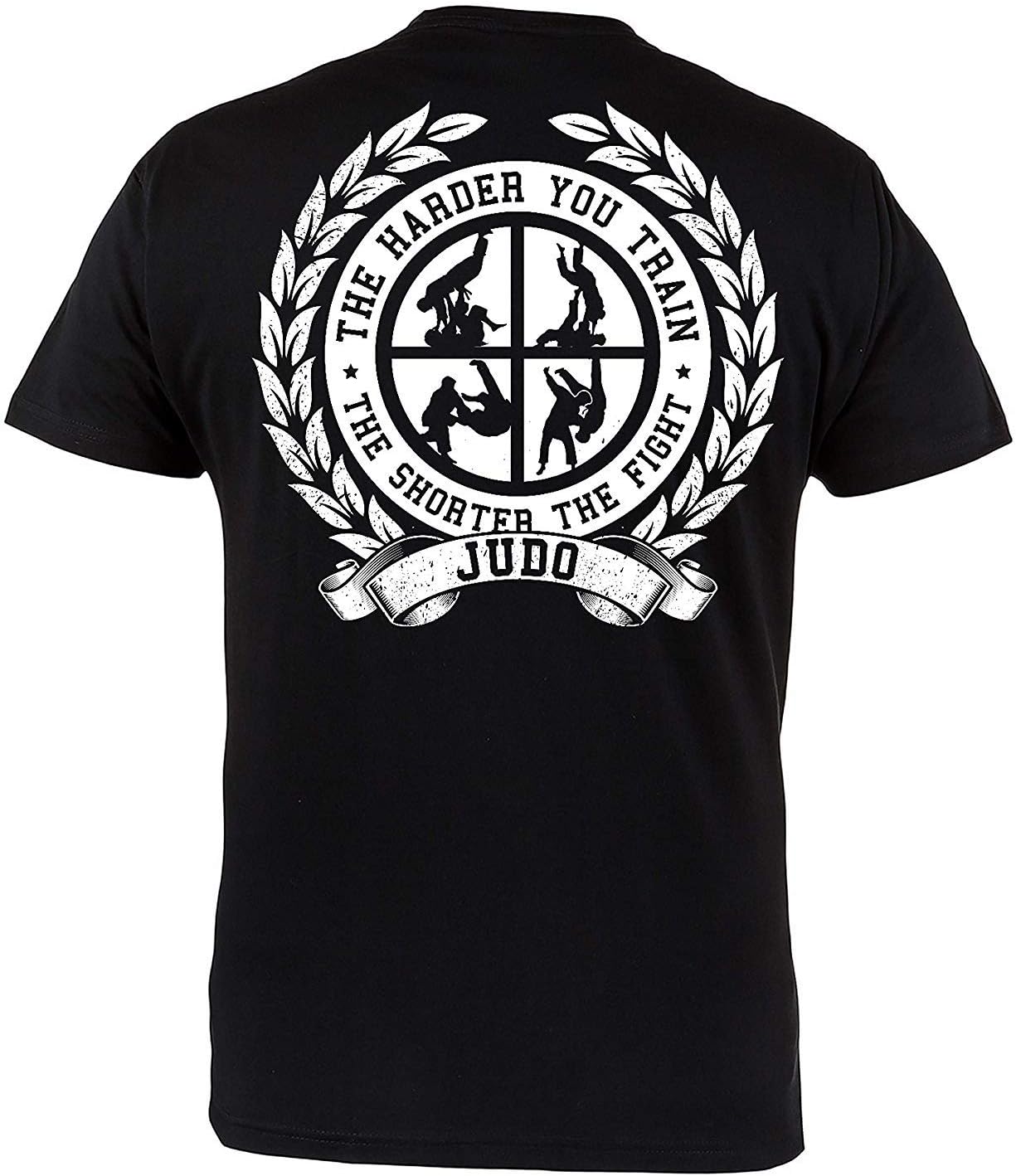Rule OutMen's Martial Arts T-Shirt Judo The Harder You Train... Casual Wear