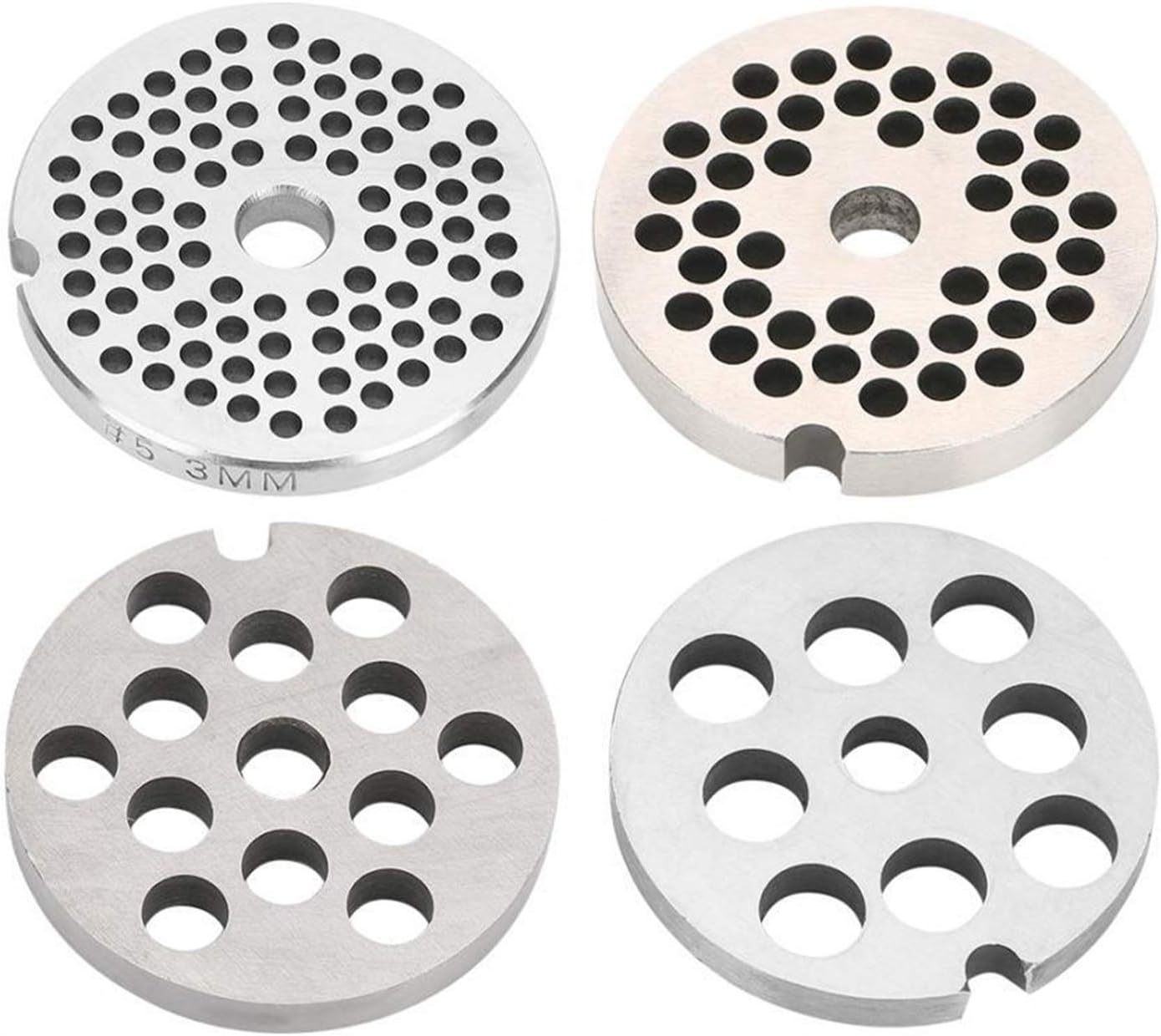 Manual Meat Grinder Tool Kitchen Tools 1pcs Profession Meat Meat Stainless Steel Meat Grinder Blade Mincer Plate Disc Knife Replacement Accessories for Kitchen, Dining Room
