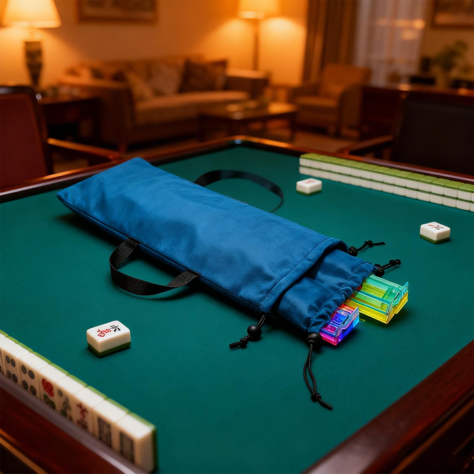 Mahjong Pusher Bag | portatile, borsa da trasporto Mahjong Pusher, per feste di , casa, club, tornei, riunioni di famiglia