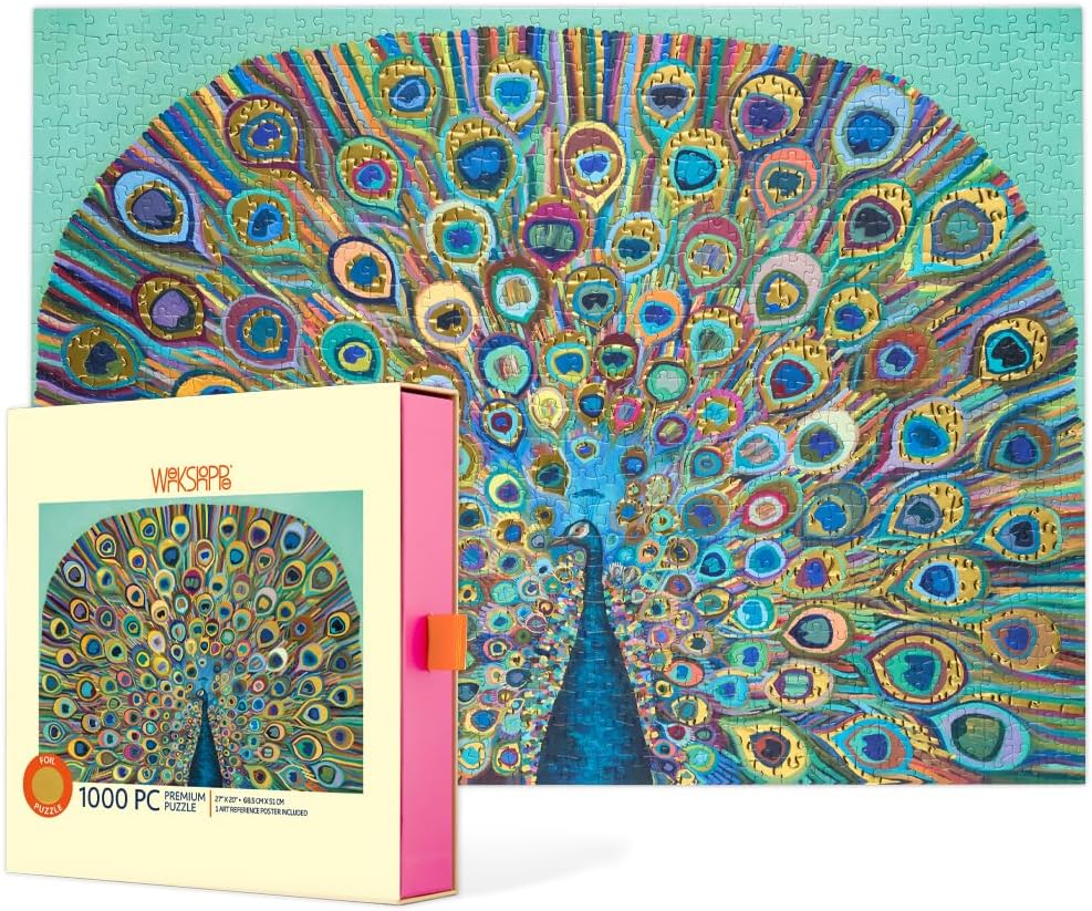Peacock 1000 Piece Puzzle