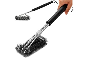 NEXCOVER BBQ Grill Brush – 18” Barbecue Cleaning Brush