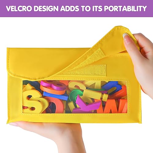 Miniatura 4 de EAMAY Soporte magnético para rotulador para pizarra blanca o nevera, organizador de almacenamiento de vasos de lápices, bolsillos de almacenamiento