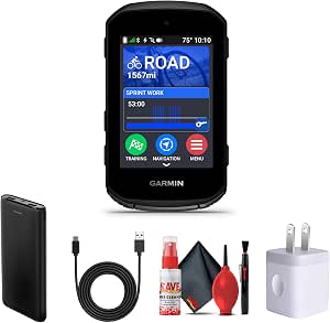 Garmin Edge 850 GPS Cycling Computer Bundle with 2.7-Inch Color Touchscreen