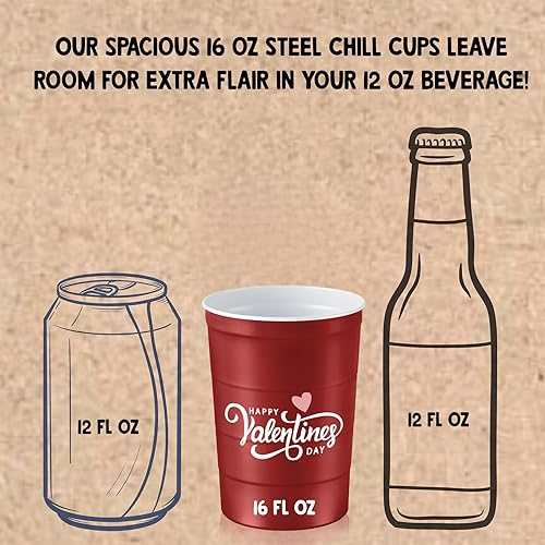 Miniatura 105 de Vasos de fiesta de 16 onzas, perfectos para bebidas frías, resistentes y duraderas, desechables y 100% reciclables, fabricadas en Estados Unidos