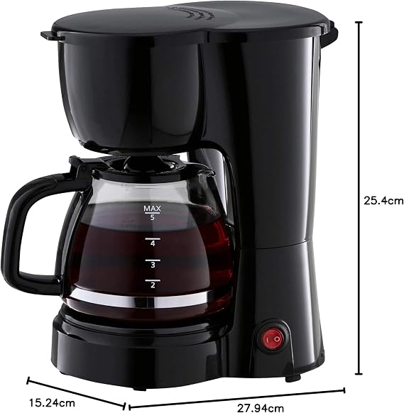 with Removable Filter Basket (.1 Piece (A. Black)