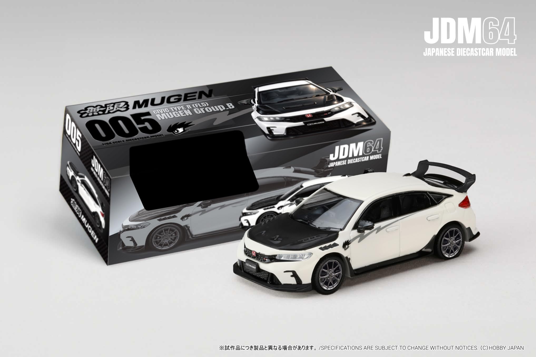 Amazon | ホビージャパン (HobbyJAPAN) JDM64 1/64 CIVIC TYPE R (FL5