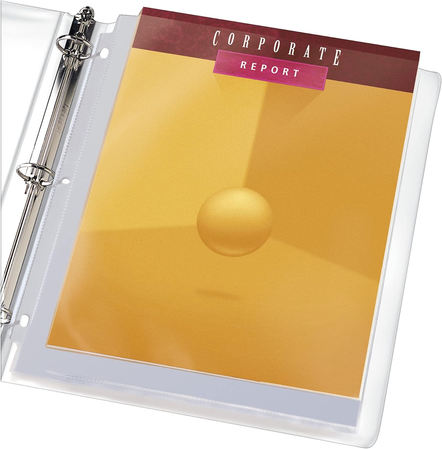 Avery Clear High-Capacity Sheet Protectors, Hold 50 Sheets, Heavyweight, 25 Multi Page Protectors (74171) : Office Products