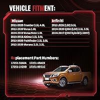 Vista 2 de Tapa de combustible Tapa de gasolina 17251-3JA0A 2 piezas para Nissan 2011-2020 Frontier 2012-2020 Versa 2014-2019 Versa Note 2013-2018 Altima