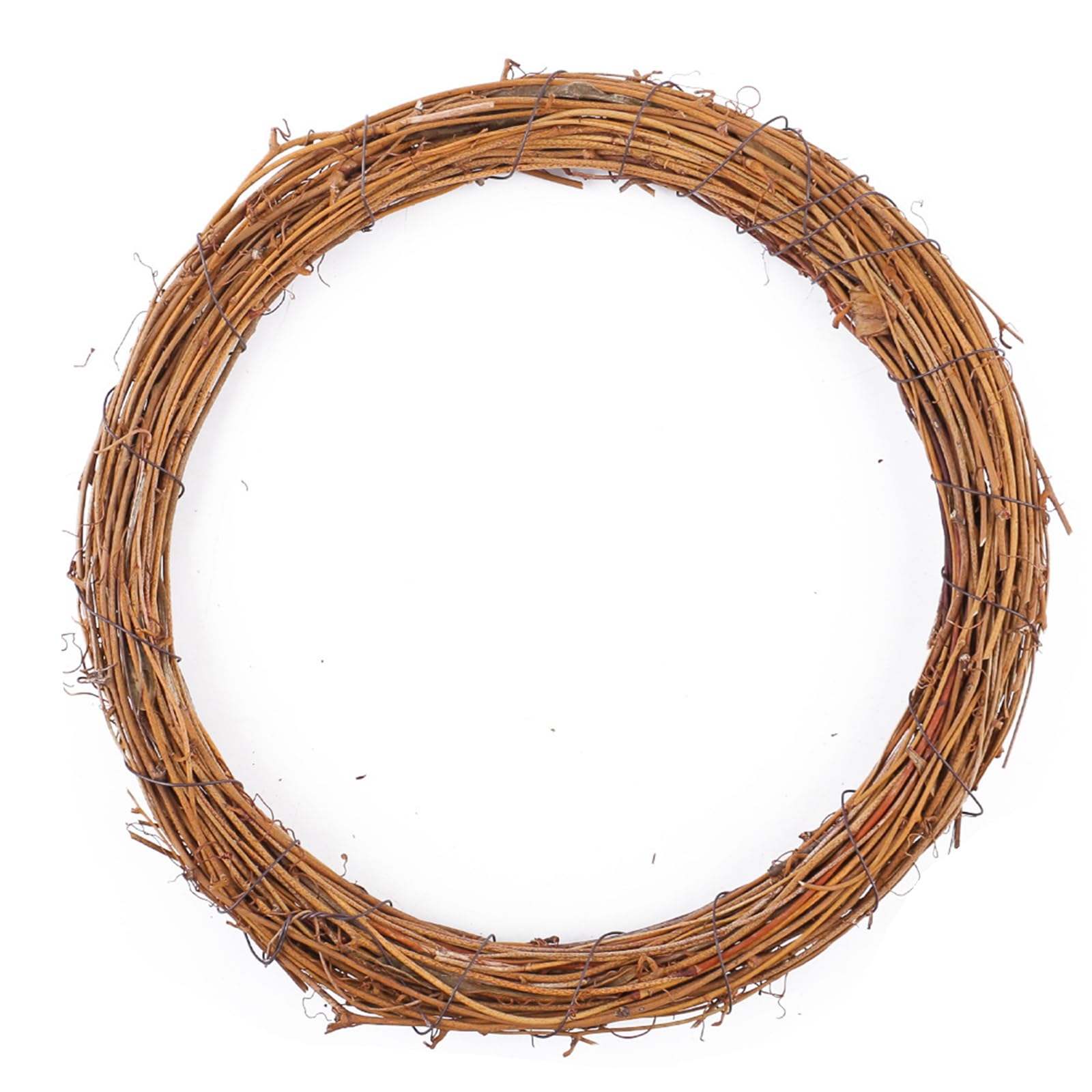 Tsophreniq User Friendly Rattan Wreath Rings Adornment for Art Projects Functional Decoration for Bedrooms and Living Space Festival Decorations