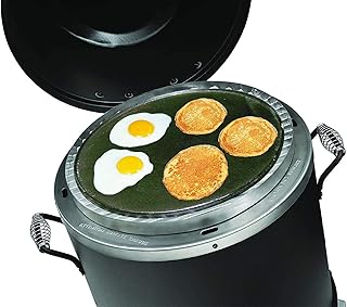 Char-Broil Big Easy Smoker Roaster Grill Cast Iron Griddle