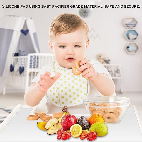 Miniatura 3 de 36x24 Inch Extra Large Silicone Table Protector Craft Mat for Painting, Clay, Projects, Arts and Crafts, Soldering and Resin. (Translucent)