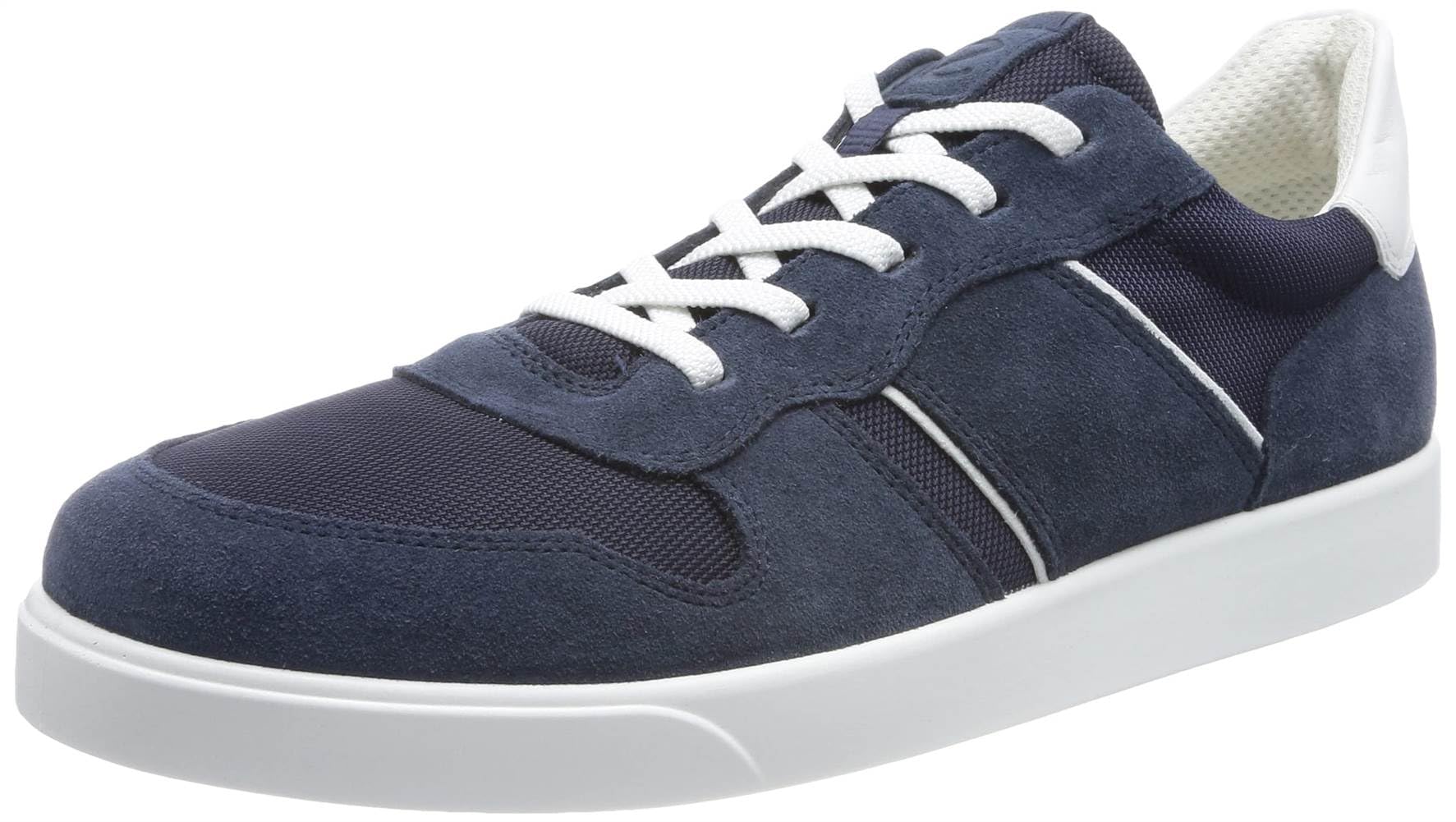 ECCO Men's Street LITE M Shoe, Marine Night Sky Shadow White White, 7 UK