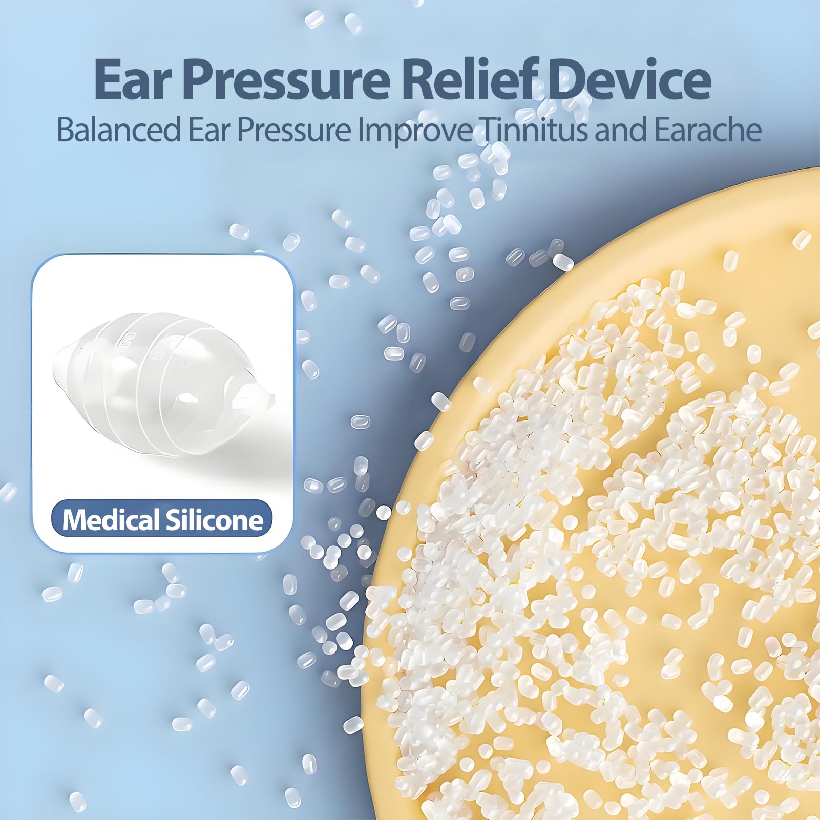 Ear Pressure Relief Device,Eustachian Tube Unclogger Balanced Ear Pressure Improve Tinnitus and Earache,Ear Unclogger for Airplane Travel, Diving, Swimming (Transparent Green, 200Ml) — Amazon image 3
