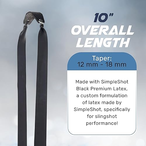 Miniatura 3 de 5pcs Slingshot Bandas Potente Profesional Caucho Elástico Catapulta Disparo Bandas Planas