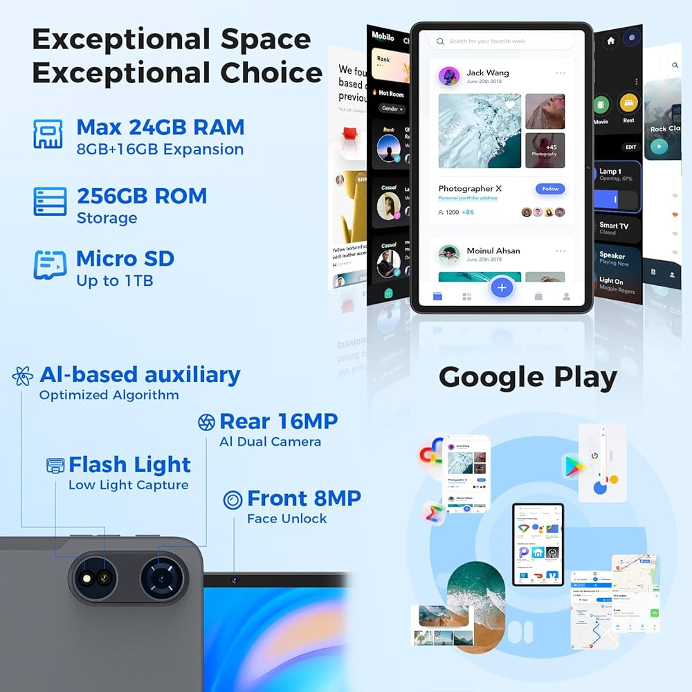 ☆新品 Android15 タブレット 12インチ 24GB RAM 128GB Amazon.co.jp: 【2025新登場 Android 15 タブレット 12インチ