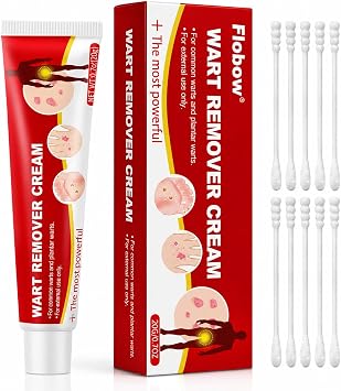 Skin Tag Remover & Wart Remover Cream, Fast Acting Salicylic Acid Wart Removal Gel for Common, Flat and Plantar Warts, Easy Apply Skin Tag Care for Body, Neck, Hands, Feet and Toes