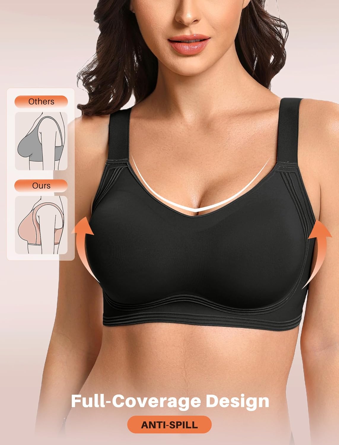 Avidlove Jelly Bras for Women No Underwire Wireless Push Up Bra Comfortable Full Coverage Seamless Womens Bralettes - Image 7