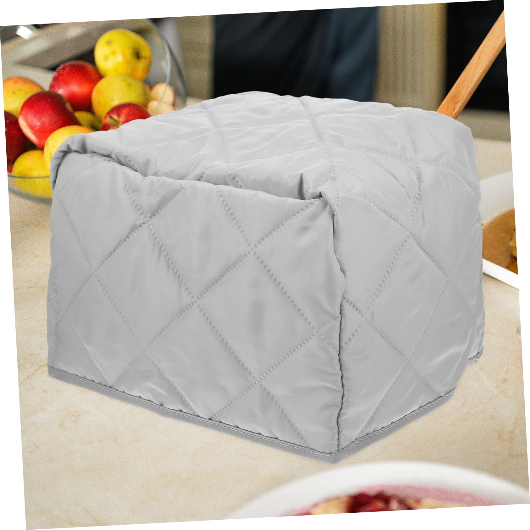 ABOOFAN 2 Pz parapolvere macchina del pane Copertura antipolvere per tostapane Copertura per tostapane resistente all'usura e per elettrodomestici da cucina cappotto Grey