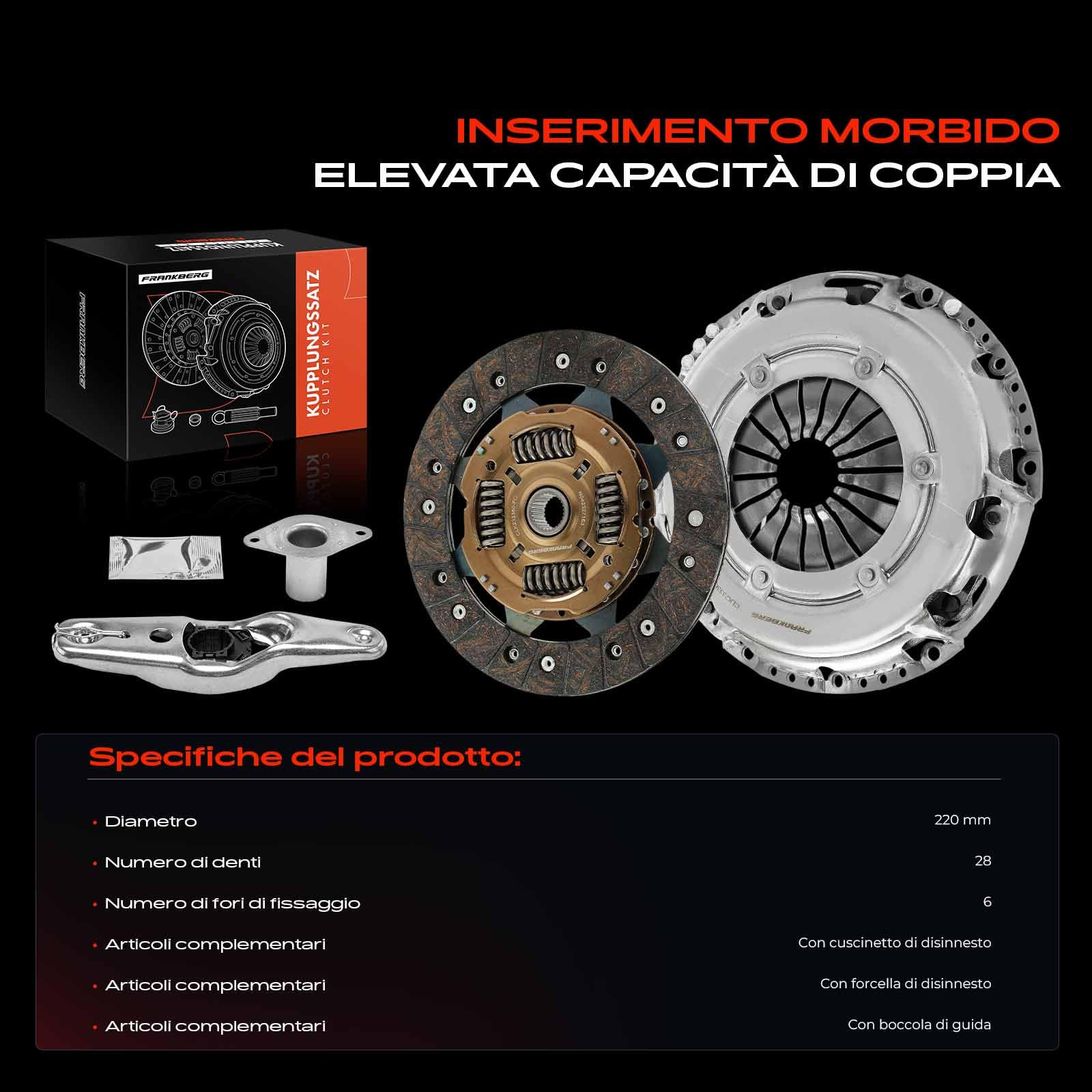 Frankberg Kit frizione 02T141153F