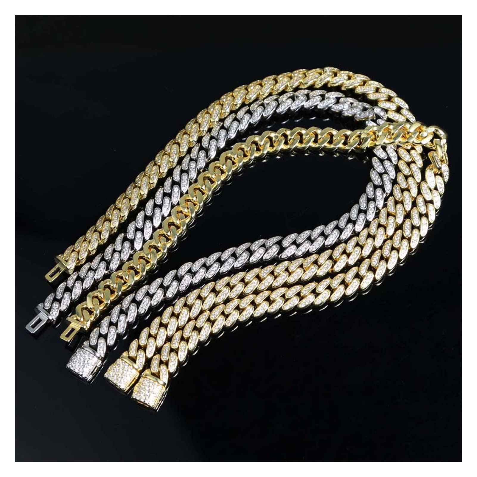 Fußkettchen Strand Frauen Schmuck Iced Out Bling Gliederkette Fußkette Fußkettchen Fuß Nackte Kette Mädchen Fußkettchen Frauen Fußkettchen (Farbe: C)