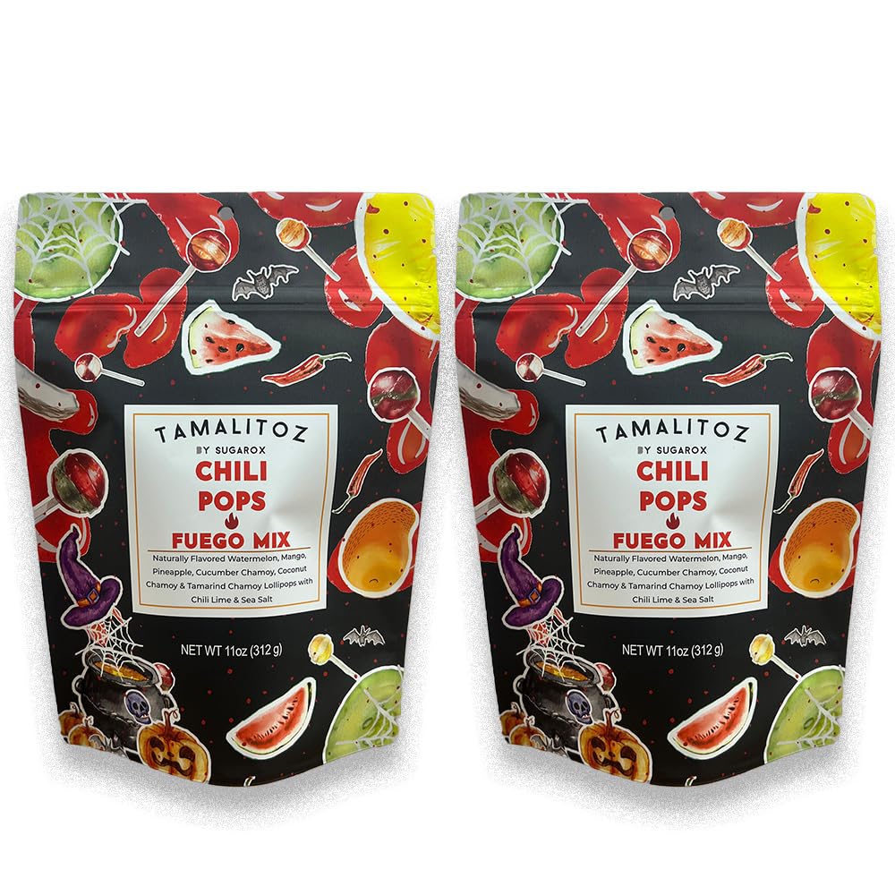 Tamalitoz Chili Pops Fuego Halloween