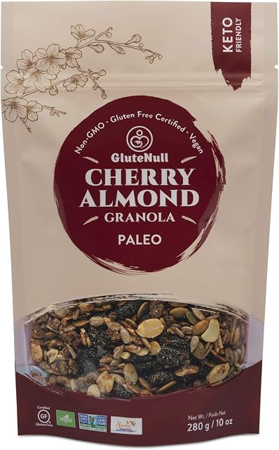 GluteNull Keto Cherry Almond Granola 280g