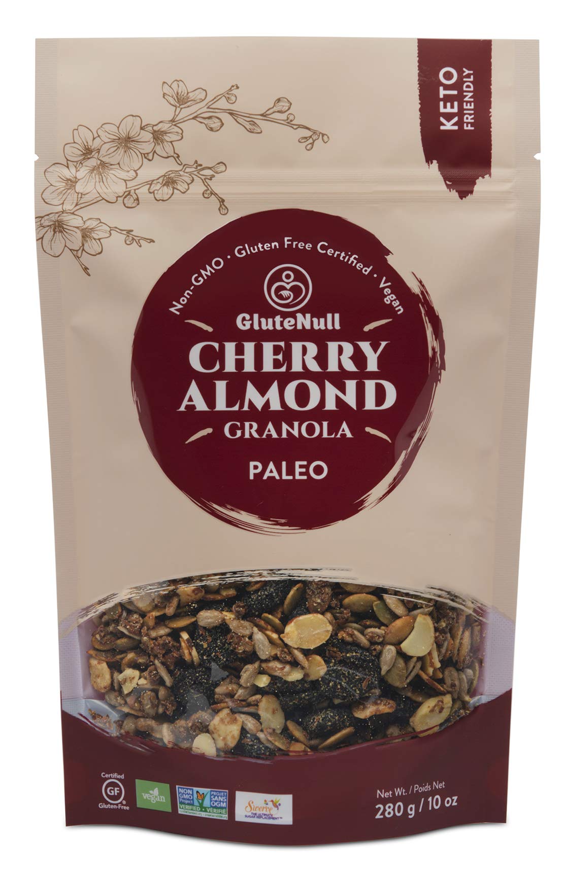 GluteNull Keto Cherry Almond Granola 280g