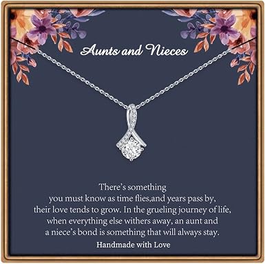 Aunt Niece Gifts Aunt Niece Necklace 