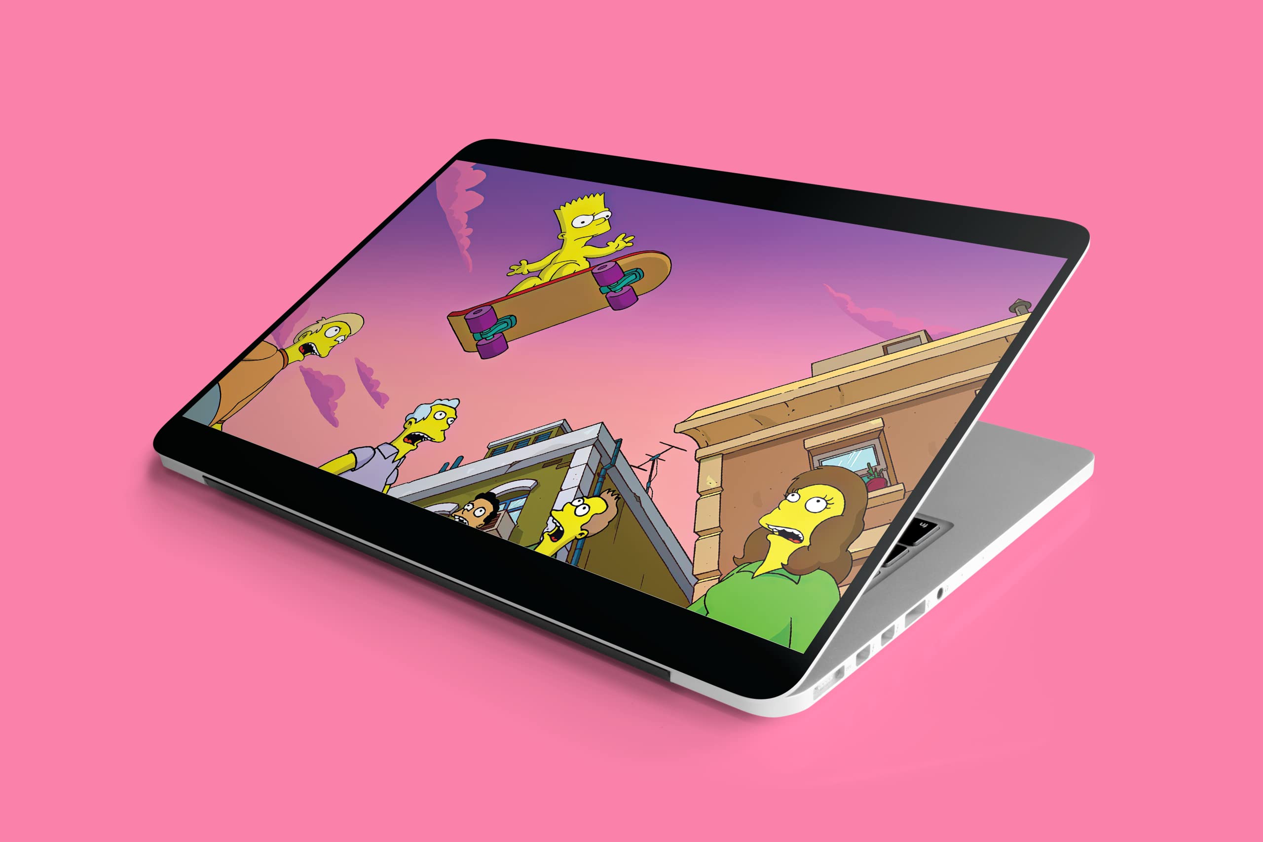 You are Awesome - The Simpsons Design Double Layered Laptop Skin 1 (14.5inch)