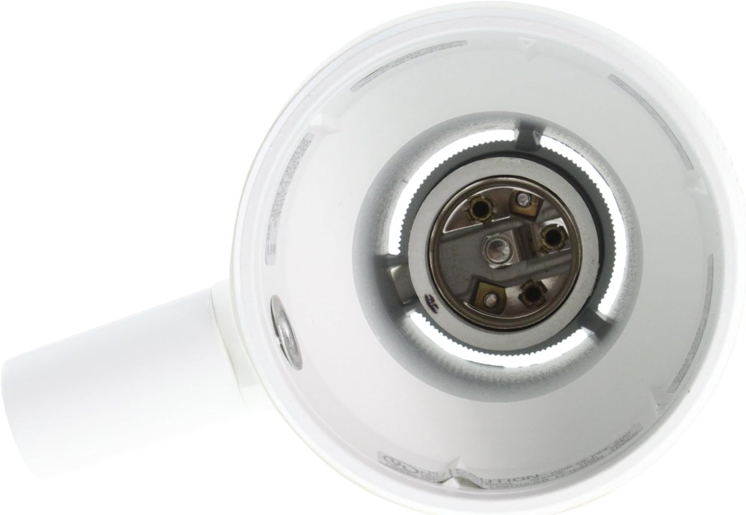 Lightolier 842018WH Lytespan Track Lighting Sof-Tech Spot Track Head, WHite