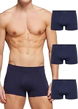 POMPEA 3 Piece Men's Boxer Briefs in Soft Microfibre, Seamless Stretch Briefs