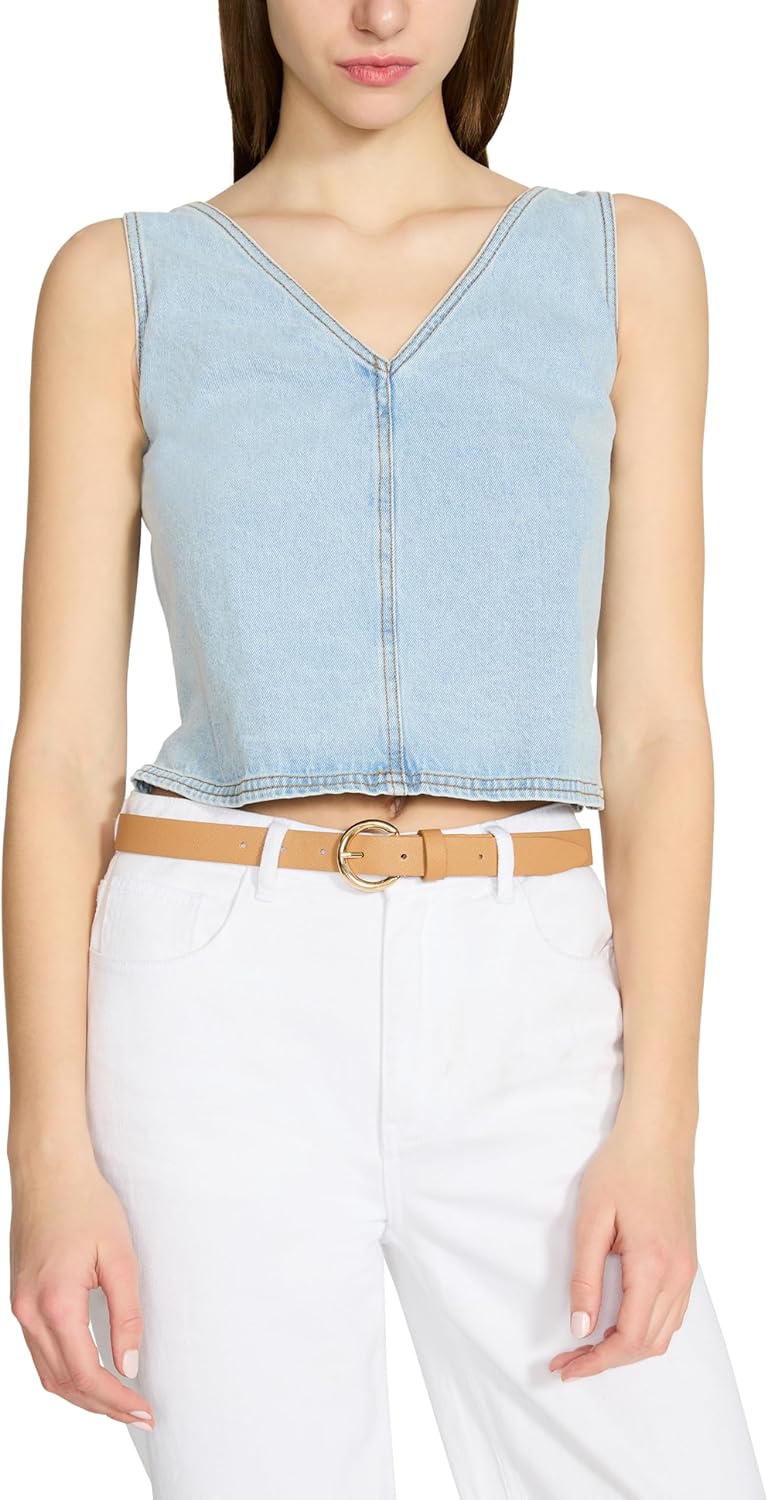 Steve Madden Women's Haniel 2 for 1 Pant Belt