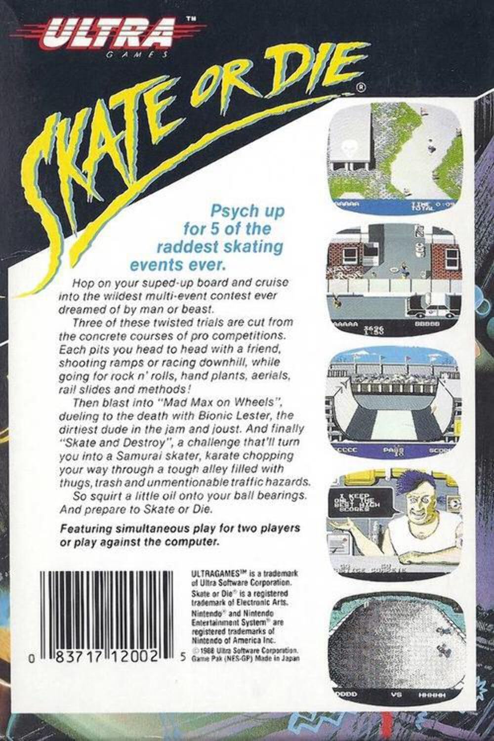 Amazon.com: Skate or Die - Nintendo NES : Video Games