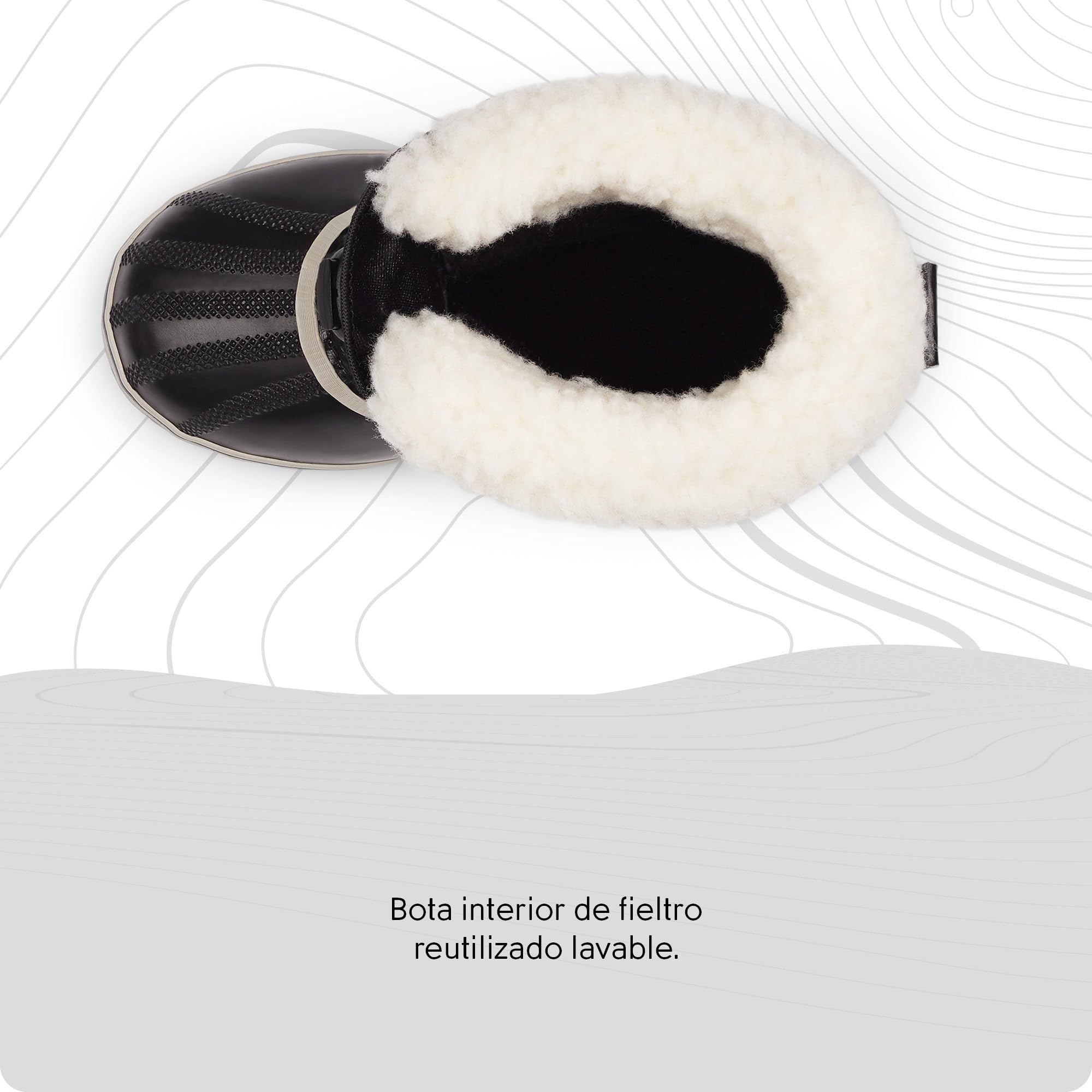 Sorel Yoot Pac Nylon Wp Botas de nieve impermeablesUnisex niños