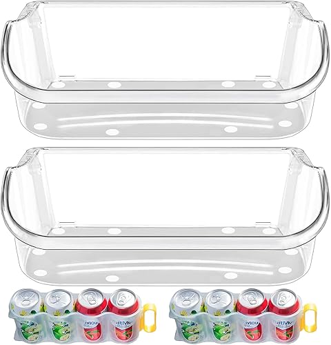 UPGRADE 240356402 - Contenedor de repuesto para puerta de refrigerador, compatible con frigidaire, estante de puerta de refrigerador LFSS2612TF0