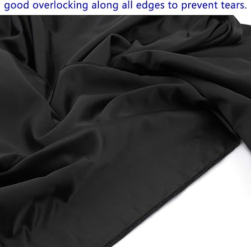 Miniatura 9 de 4.9×9.8ft White Seamless Fabric Backdrop,Thicken, Screen Backdrop,Polyester Material Background Cloth for Photography,Video and Televison,Good