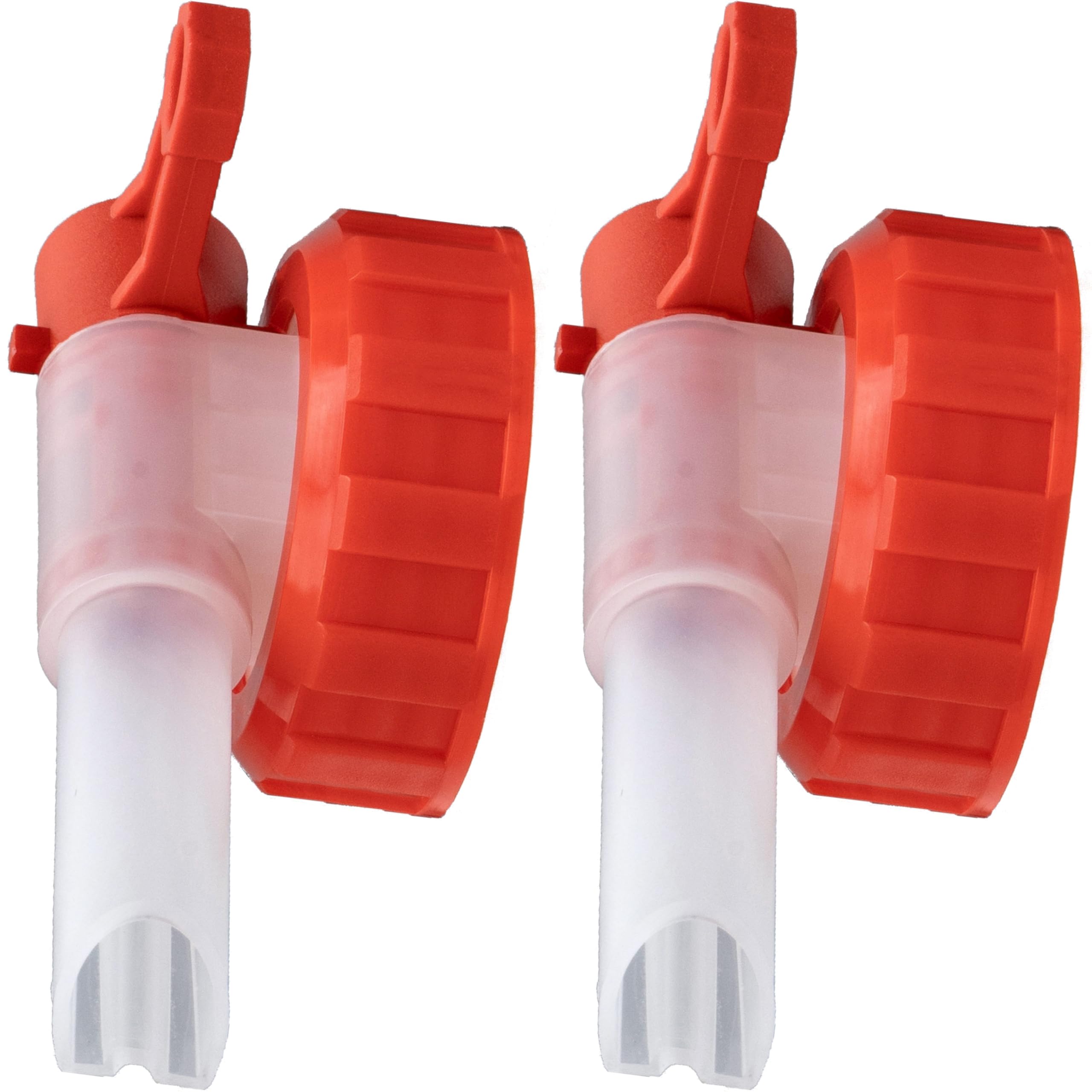 ISOLATECH SABEU Fluxx 2Stk. AH 13/45 HF Auslaufhahn für 2L und 3L Kanister mit DIN 45 Gewinde außen 41,0mm Lebensmittelecht Umfüllen ohne Gluckern