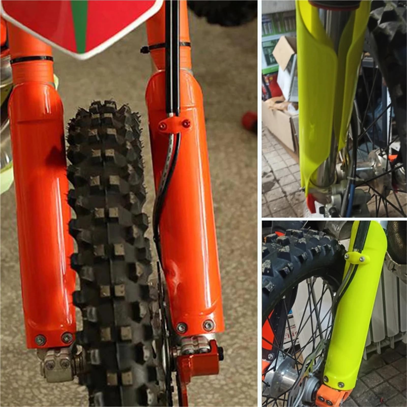 Pasuje do KT-M osłona widelca osłona amortyzatora Pit motor terenowy akcesoria motocyklowe Motocross osłony amortyzatorów
