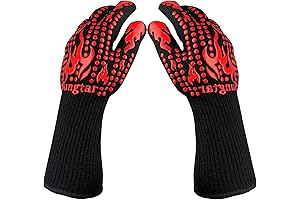 Turkey Fryer BBQ Heat Resistant Gloves