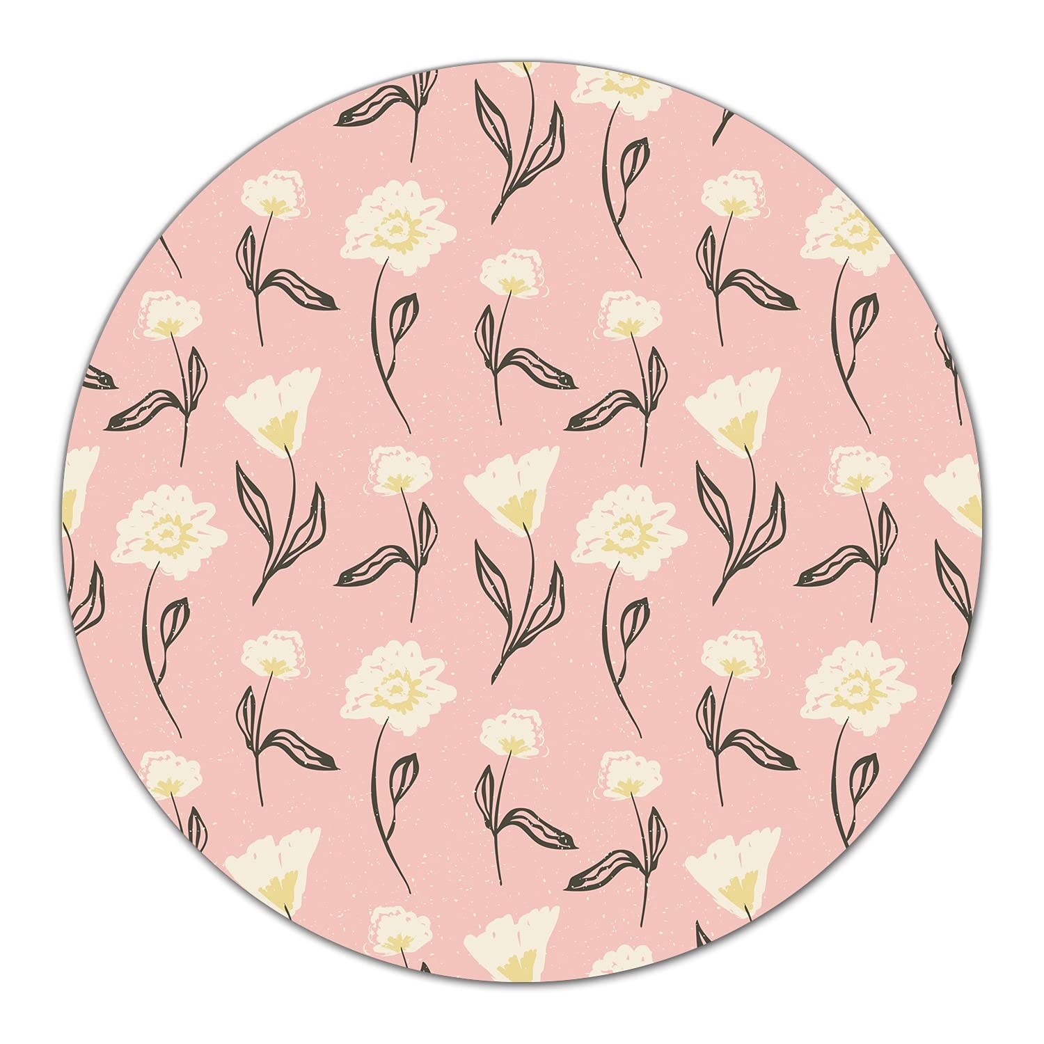 Tapis de découpe rond de 40 cm en verre pour sublimer et protéger votre plan de cuisson