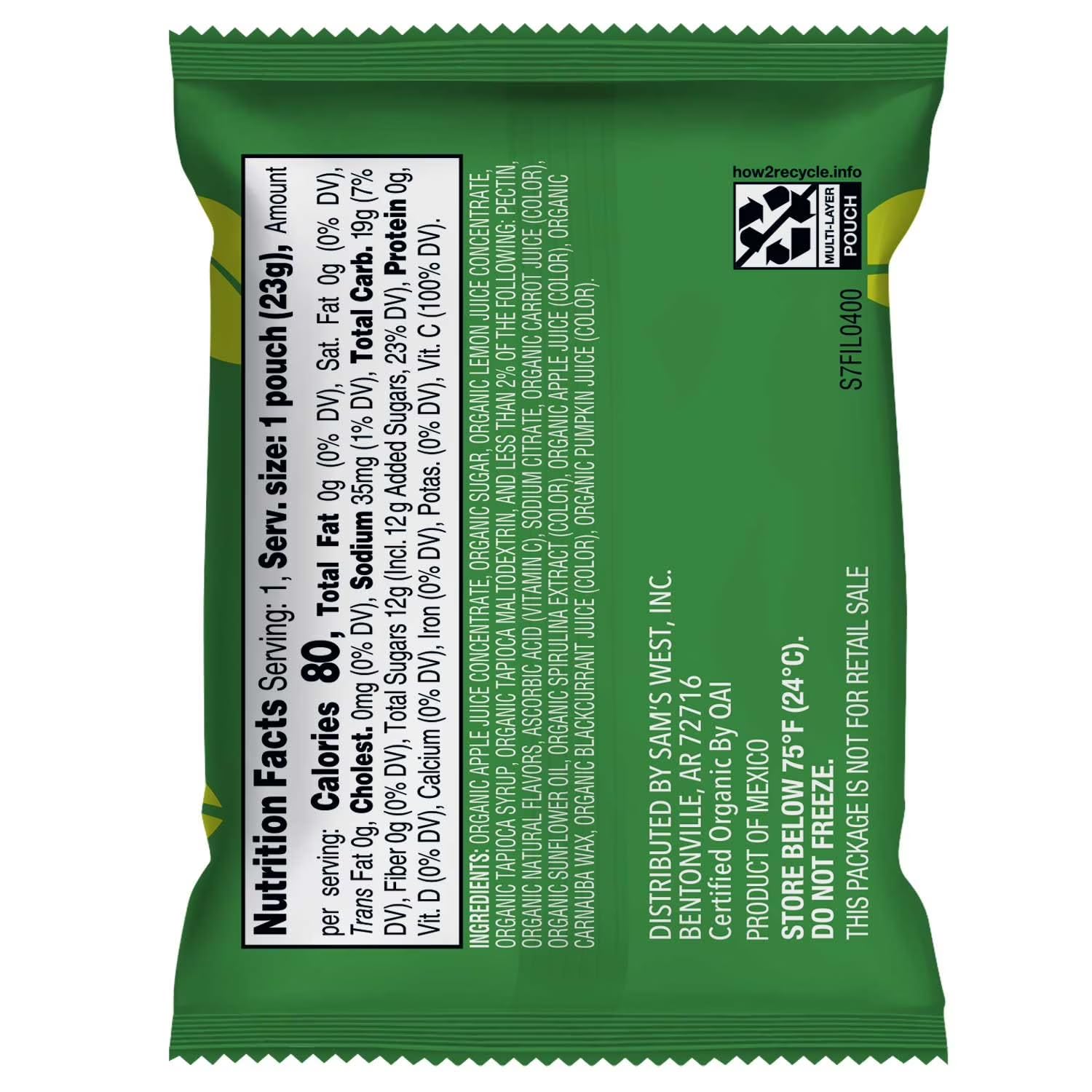 Amazon.com: Member Marks Organic Fruit Snacks, Assorted Fruit