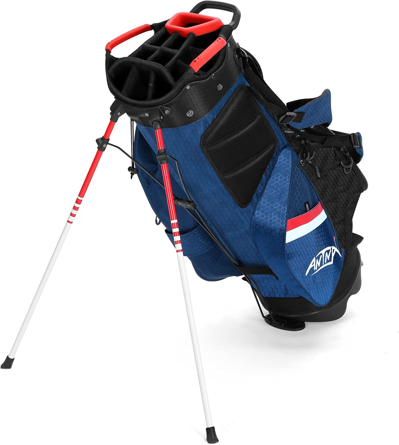 ANTNA Lightweight Golf Stand Bag with 14 Way Divider Portable Golf Carry Bag, Water Resistance Women Men Golf Bag 8 Pockets Storage : Home & Kitchen