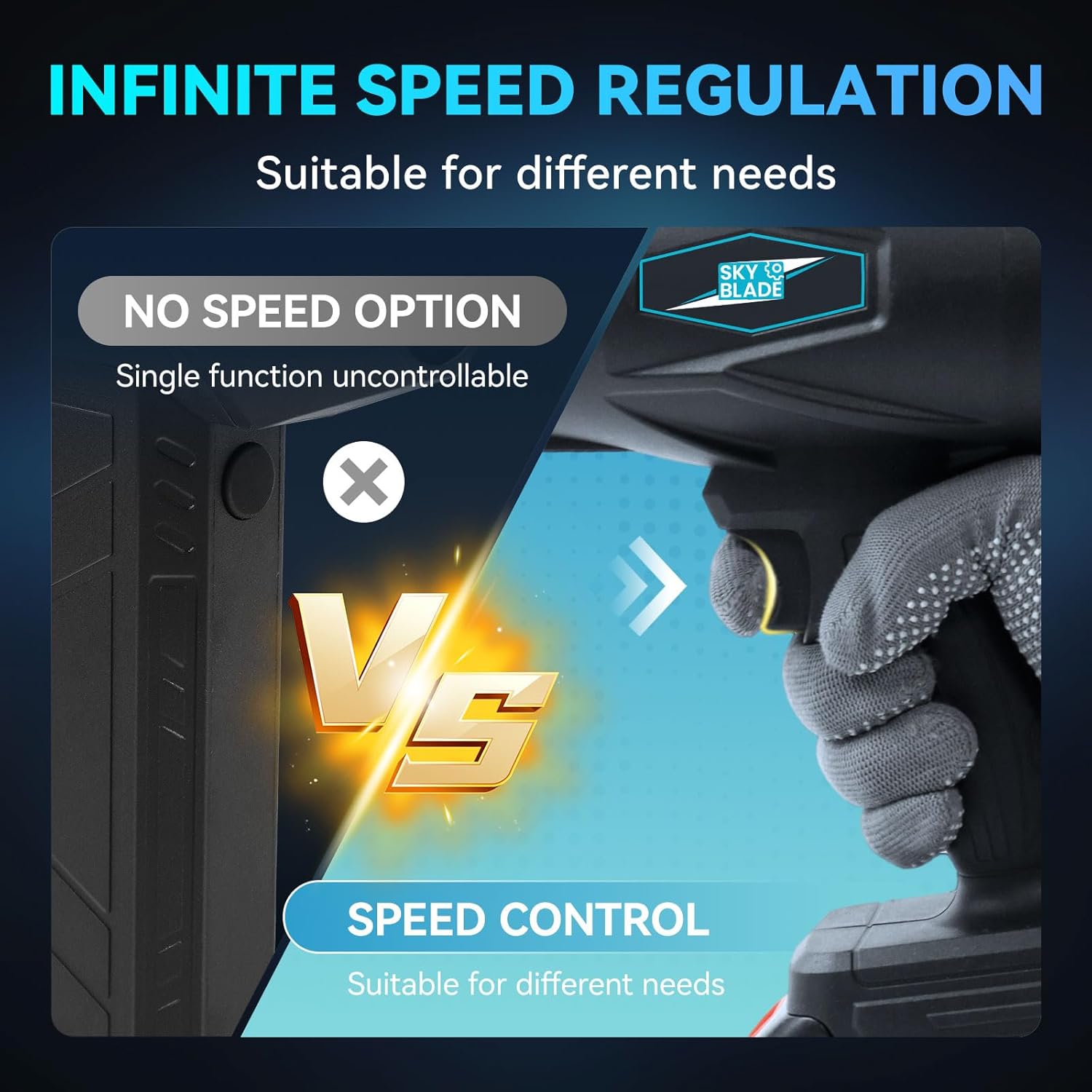 Electric Cordless Leaf Blower 300000 RPM Handheld Leaf Blower, Lightweight Leaf Blowers for Patio Cleaning, Lawn Care, Blowing Leaves and Dust, 2 Pack Battery Powered