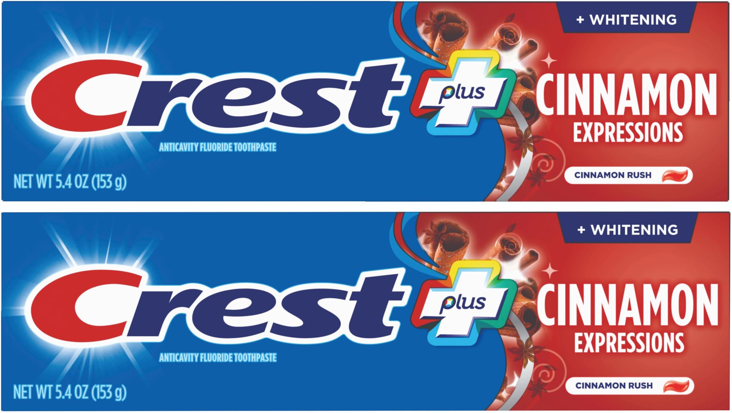 Cinnamon Toothpaste, 6 Ounce, Pack of 2